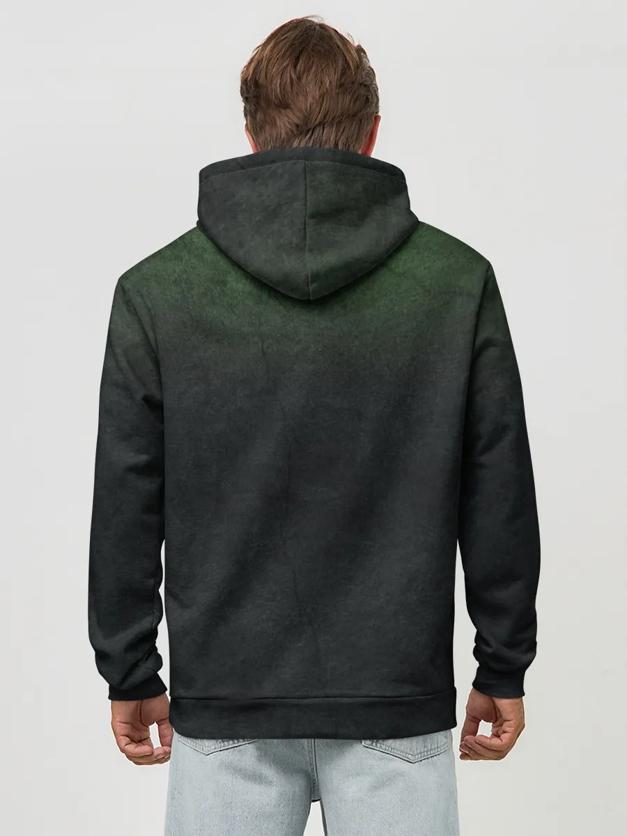 Худи мужской база хлопок / Билли Айлиш демонический стиль