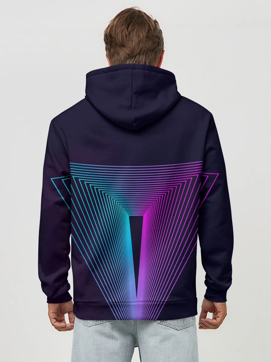 Худи мужской база хлопок / clubhouse