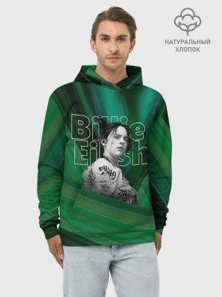 Худи мужской база хлопок / Билли Айлиш