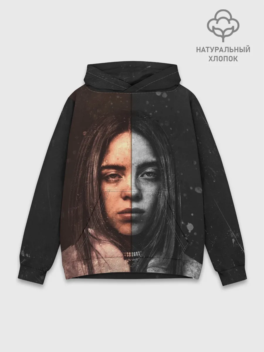 Худи мужской база хлопок / Билли Айлиш | Billie Eilish
