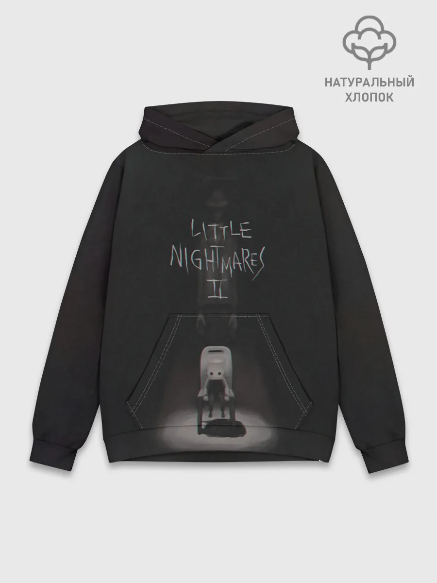 Худи мужской база хлопок / Little Nightmares 2