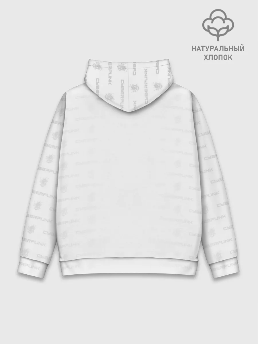 Худи мужской база хлопок / Cyberpunk 2077 КиберСкелет