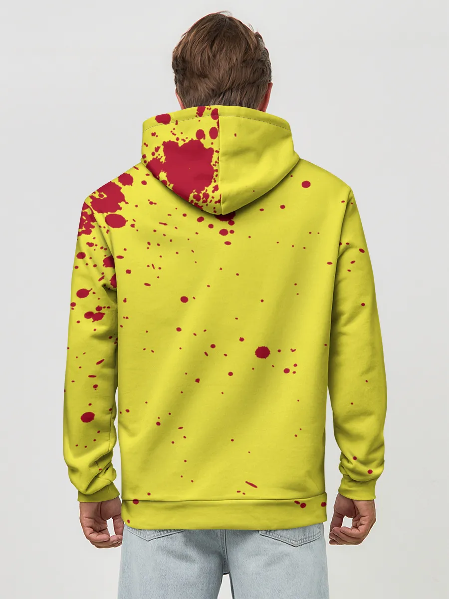 Худи мужской база хлопок / TRAUMA TEAM Cyberpunk 2077