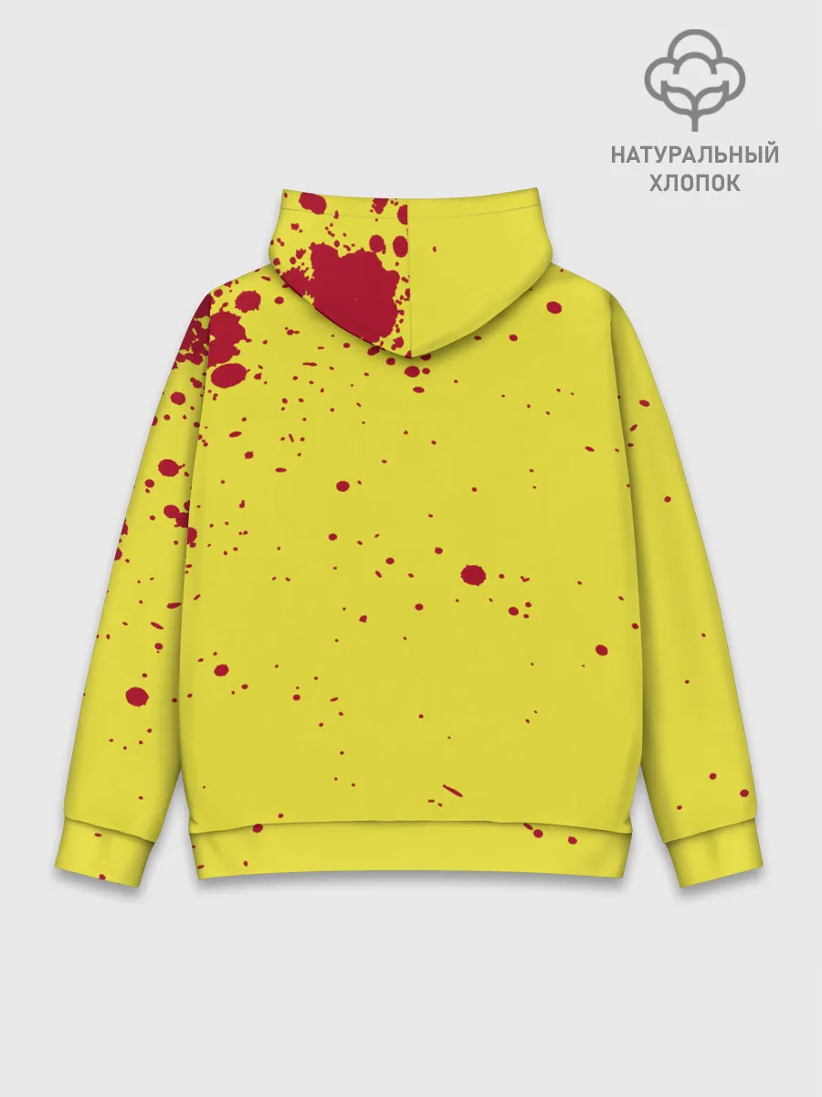 Худи мужской база хлопок / TRAUMA TEAM Cyberpunk 2077