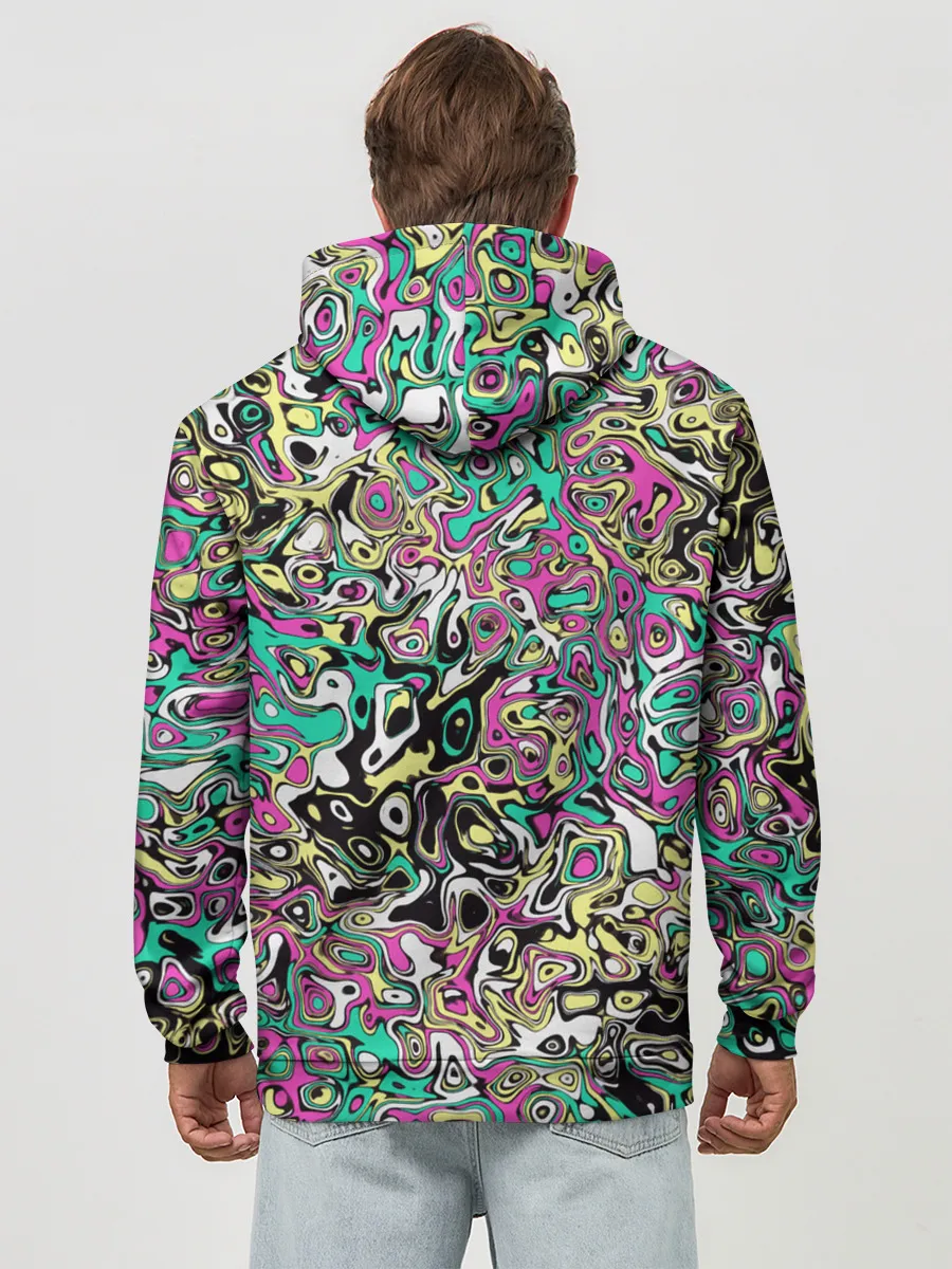 Худи мужской база хлопок / Череп