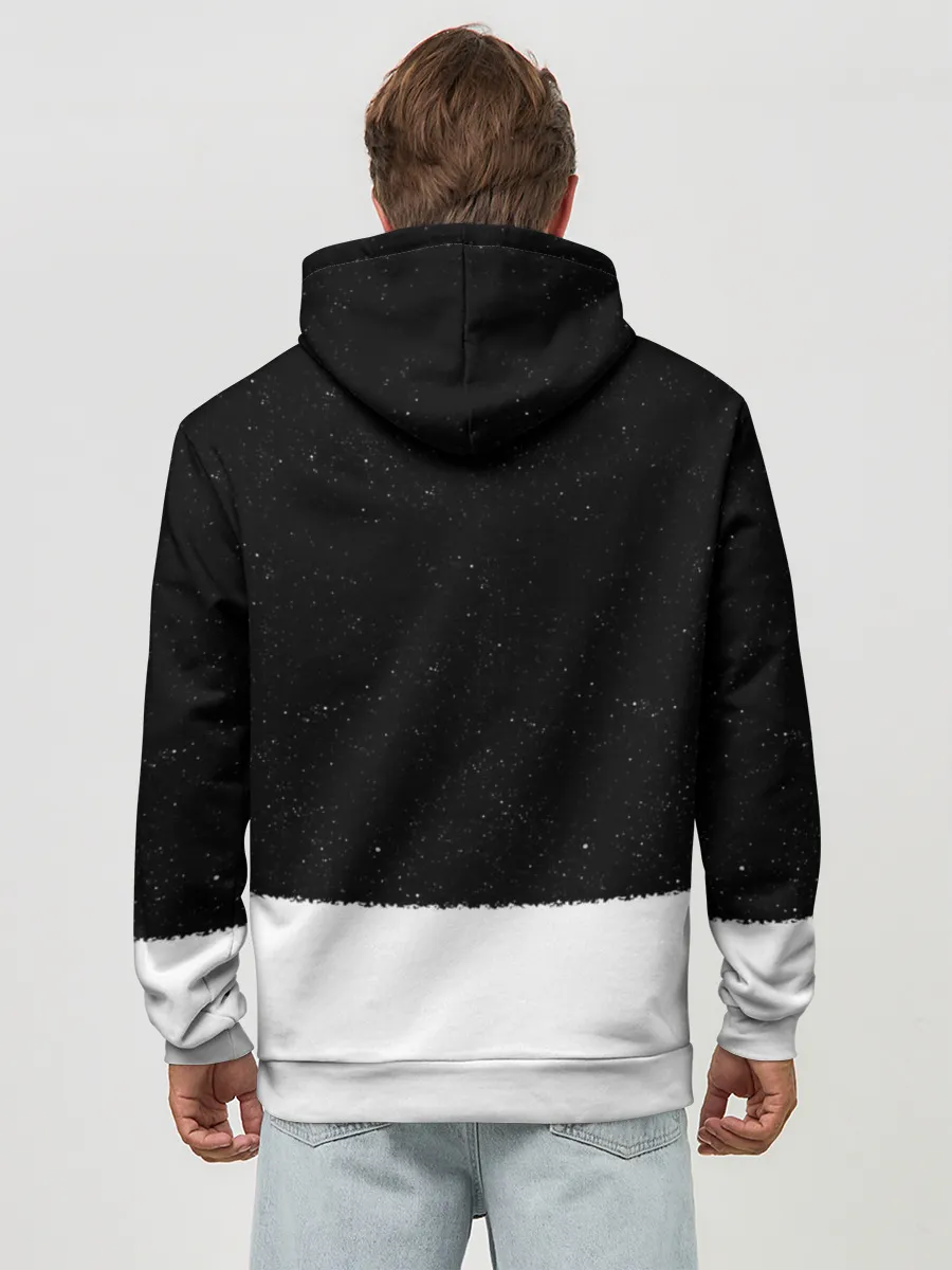 Худи мужской база хлопок / Космический сон