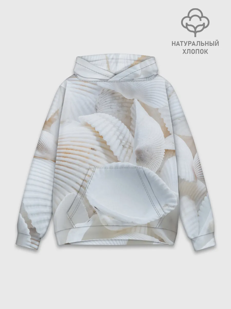 Худи мужской база хлопок / Ракушки