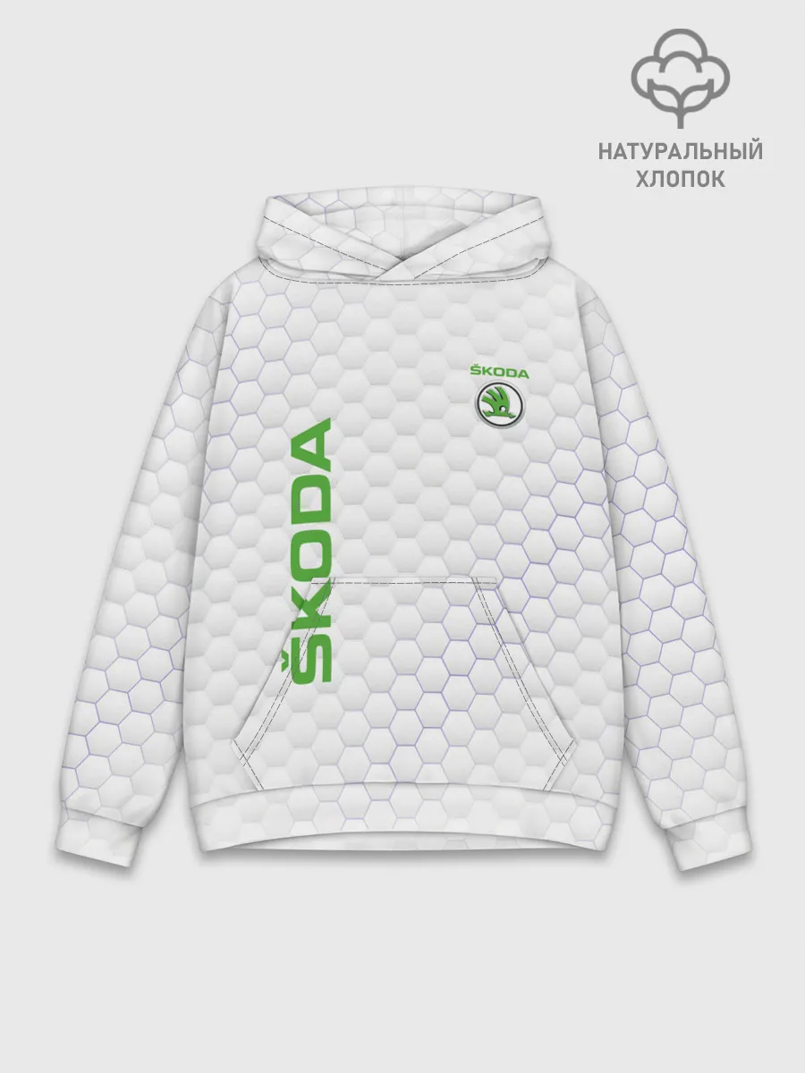 Худи мужской база хлопок / SKODA