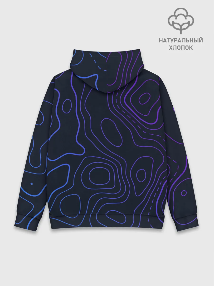 Худи мужской база хлопок / Призрак в доспехах | Cyberpunk