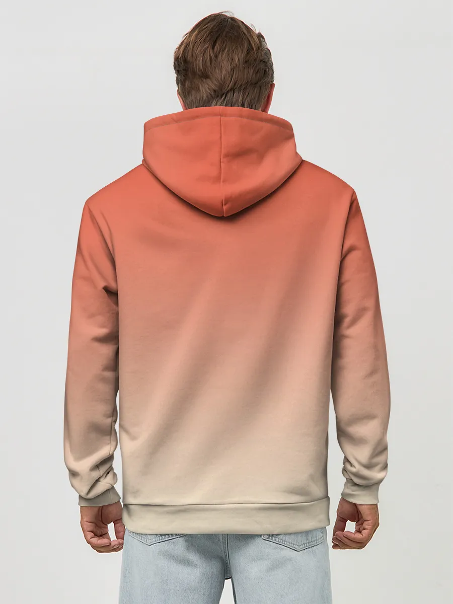 Худи мужской база хлопок / попкорн рисунок