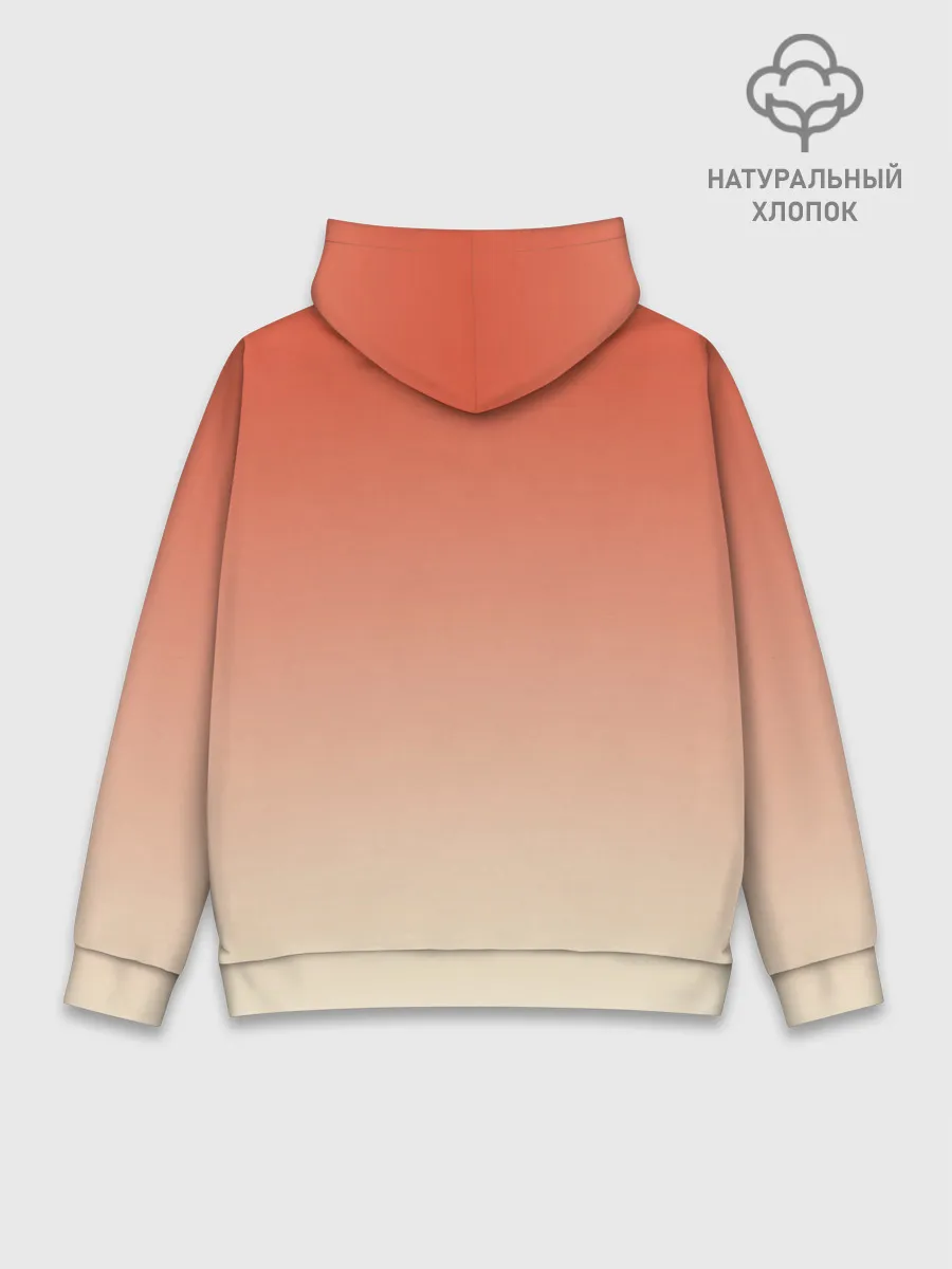 Худи мужской база хлопок / попкорн рисунок