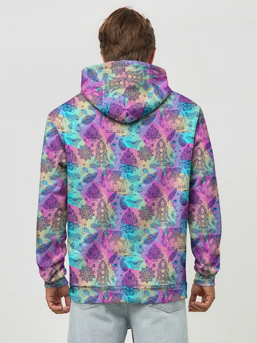 Худи мужской база хлопок / Медитация