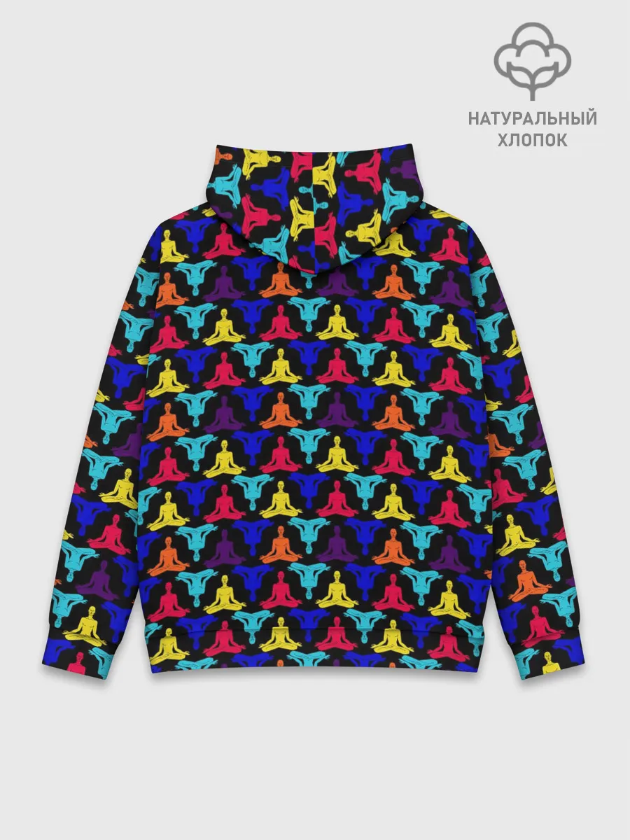 Худи мужской база хлопок / Йога