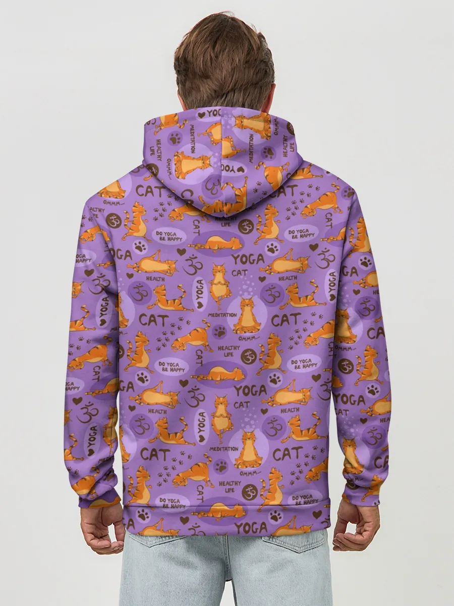 Худи мужской база хлопок / Йога