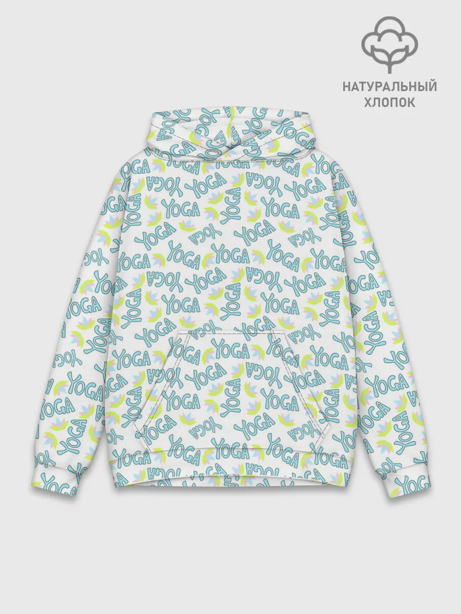 Худи мужской база хлопок / Yoga