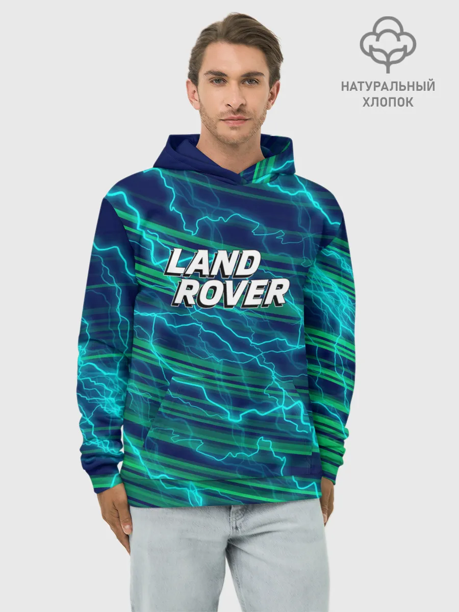Худи мужской база хлопок / Range Rover