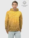 Худи мужской база хлопок / БИТКОИН МОНЕТЫ