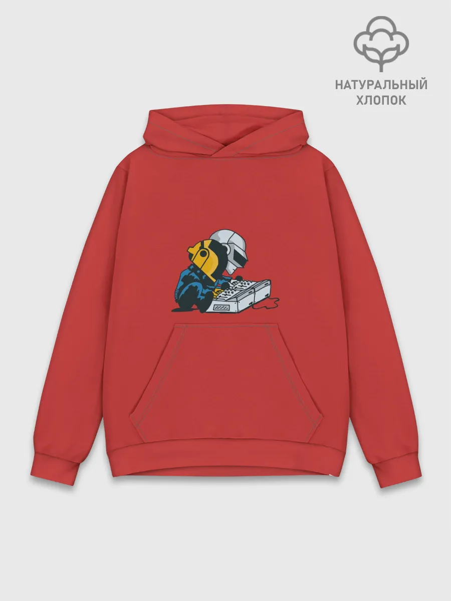 Худи мужской база хлопок / Mini Daft