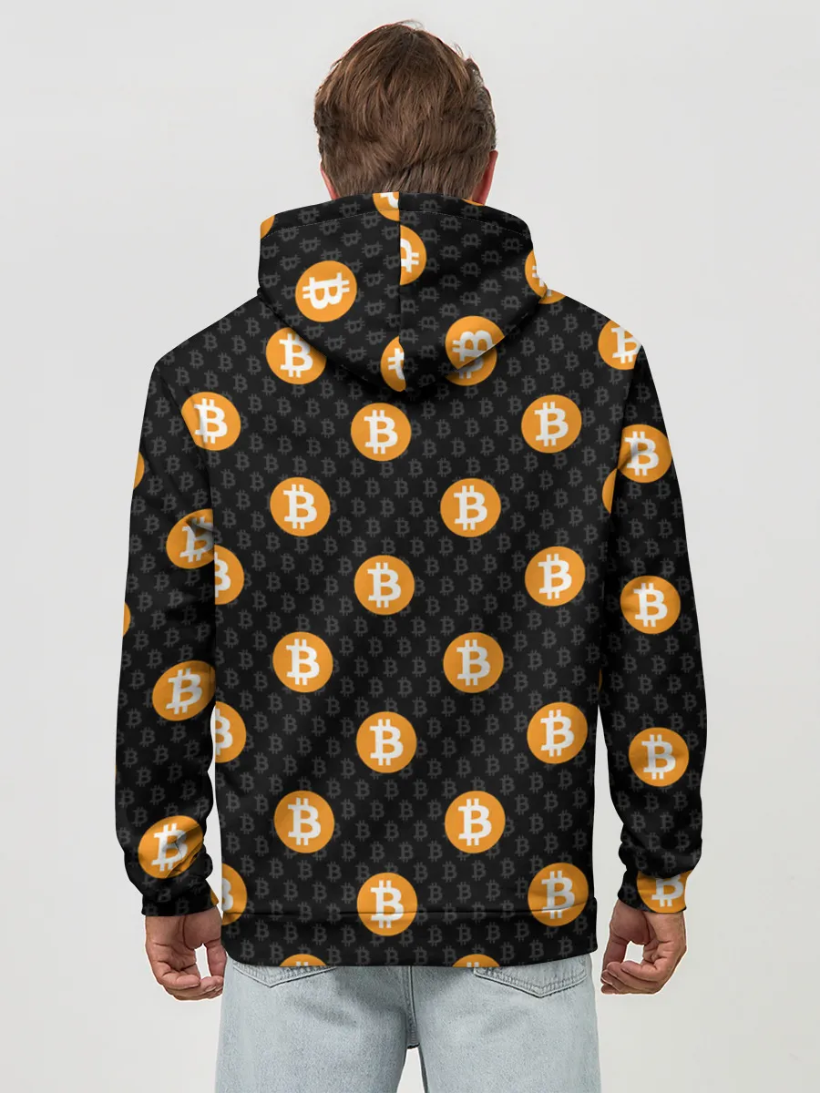 Худи мужской база хлопок / БИТКОИН | BITCOIN