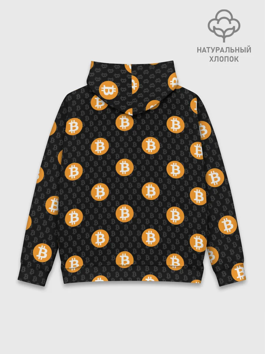Худи мужской база хлопок / БИТКОИН | BITCOIN