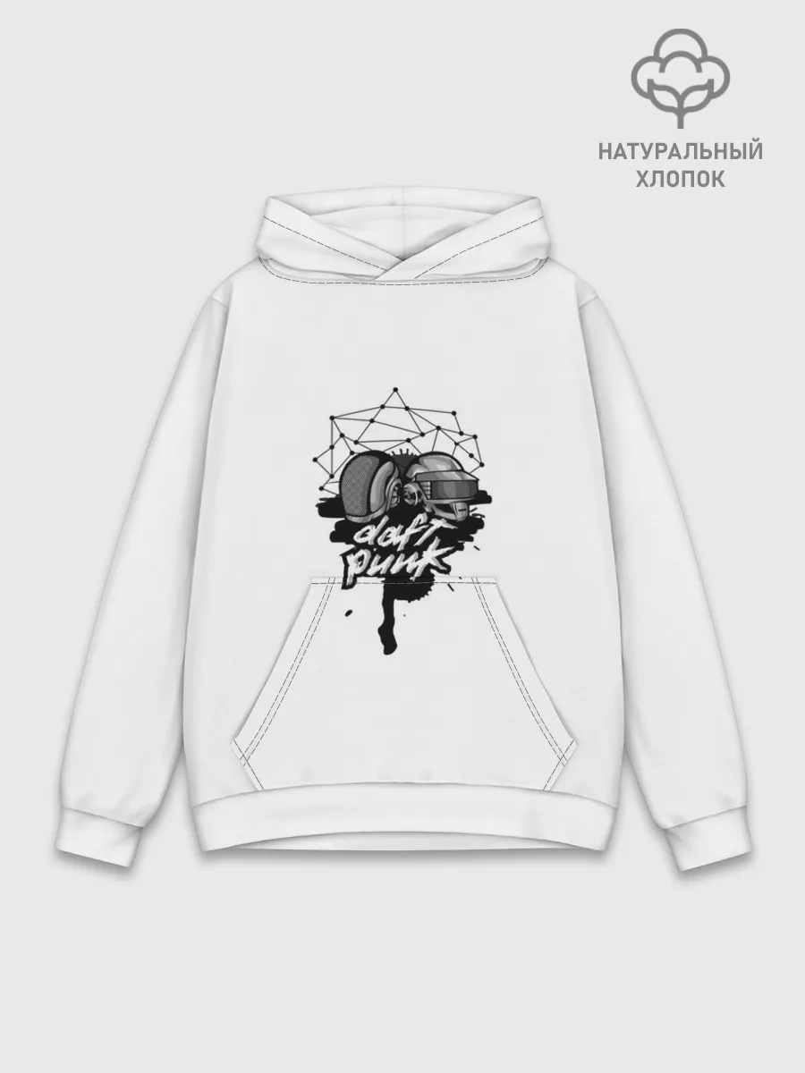Худи мужской база хлопок / Daft Punk