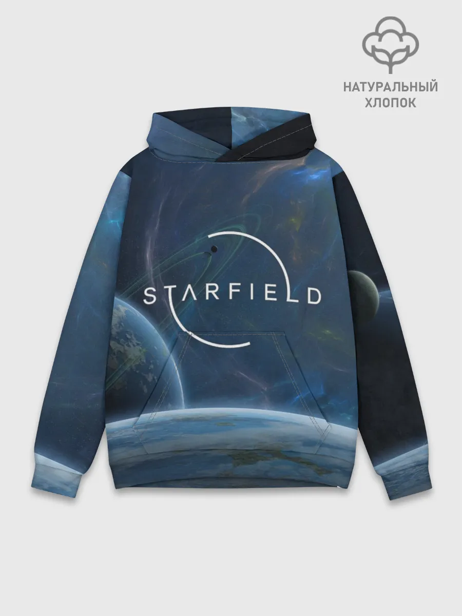 Худи мужской база хлопок / Starfield