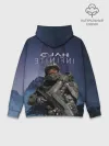 Худи мужской база хлопок / Halo Infinite