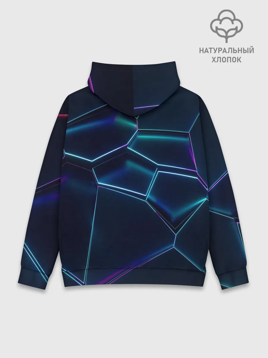 Худи мужской база хлопок / 3D ПЛИТЫ | НЕОНОВЫЕ ПЛИТЫ