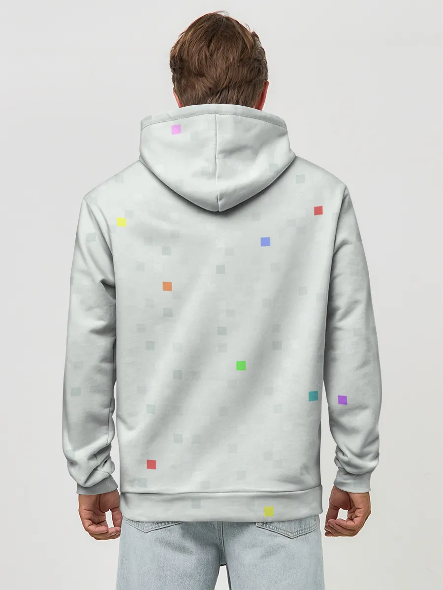 Худи мужской база хлопок / Im a Pixel