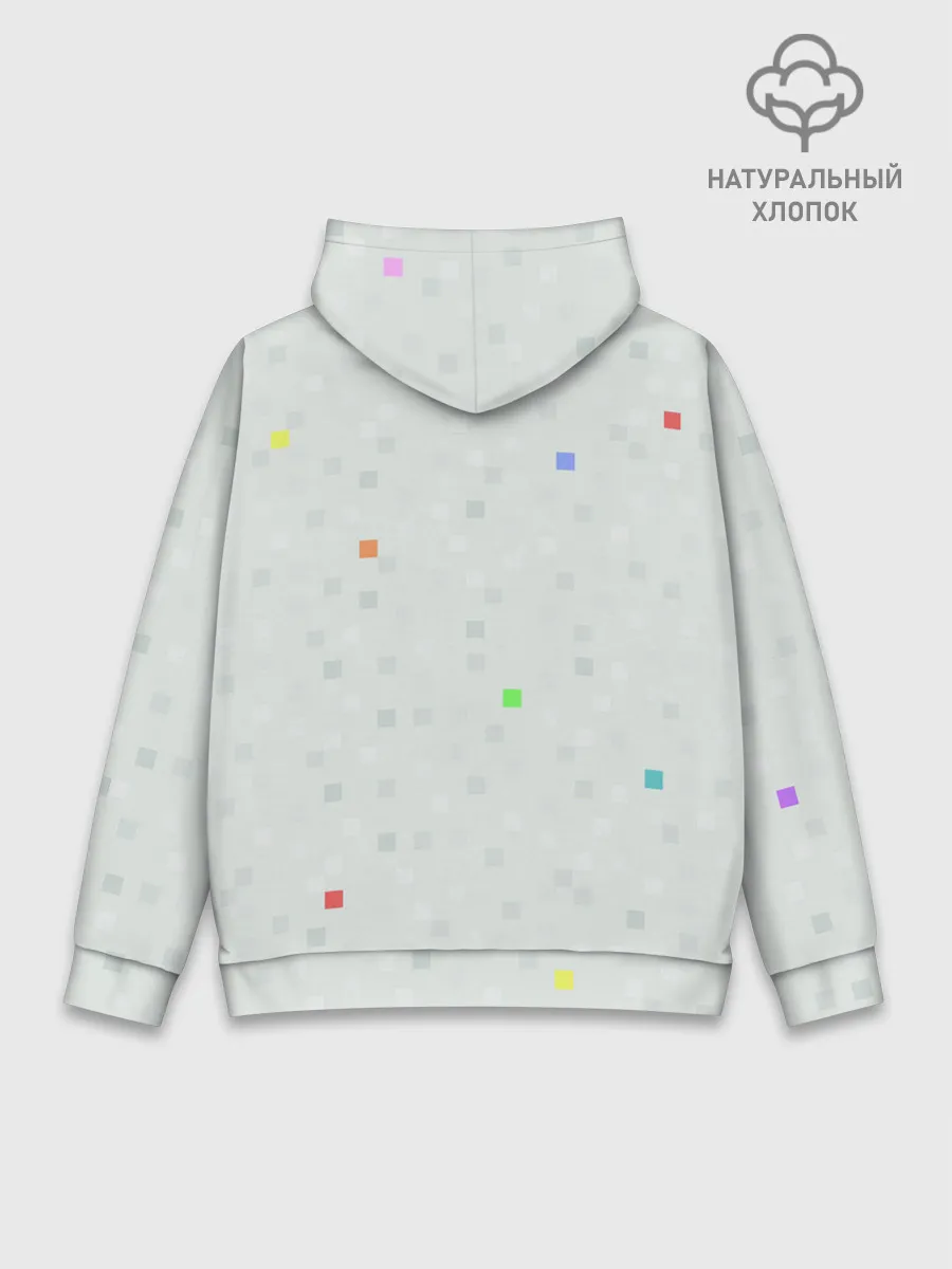 Худи мужской база хлопок / Im a Pixel