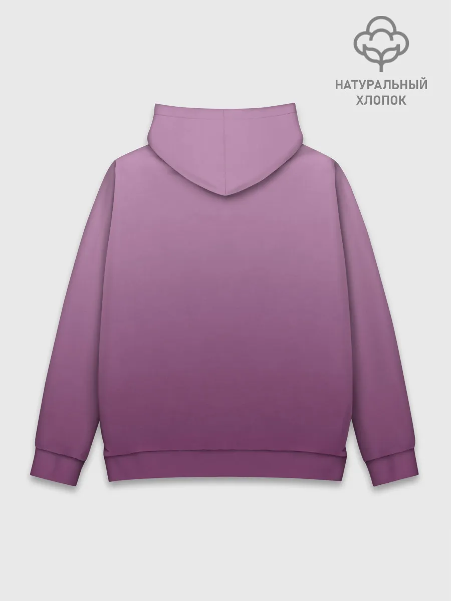 Худи мужской база хлопок / кот художник творец