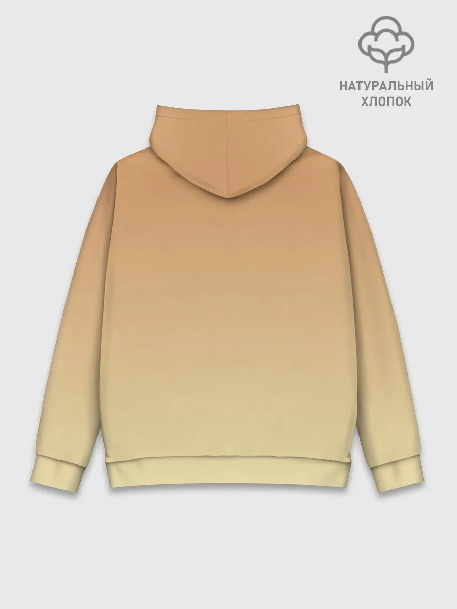 Худи мужской база хлопок / милашный зверек