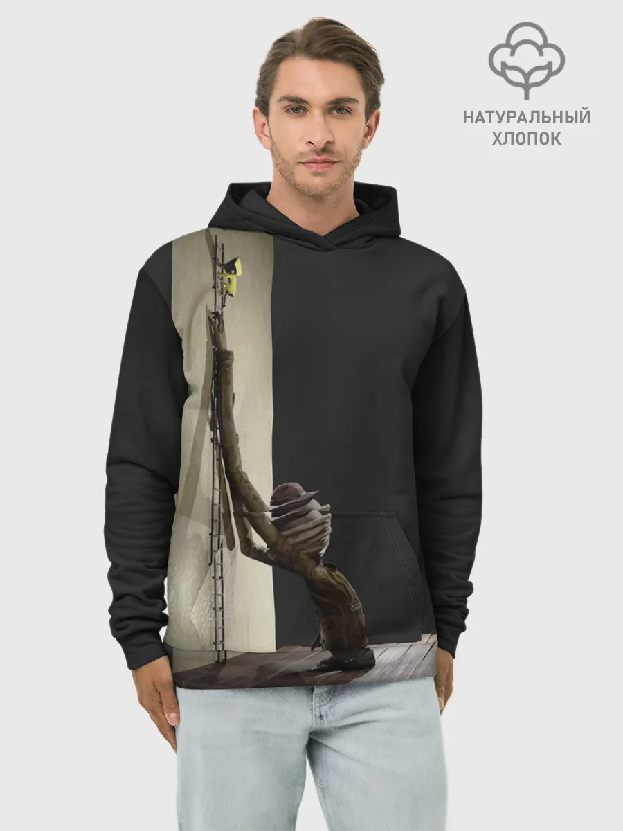 Худи мужской база хлопок / Little Nightmares Постер