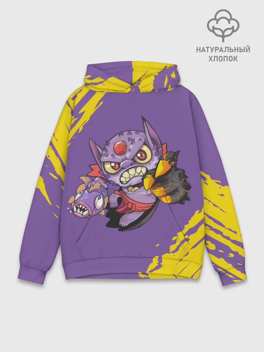 Худи мужской база хлопок / Лион | Dota 2