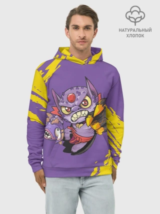 Худи мужской база хлопок / Лион | Dota 2