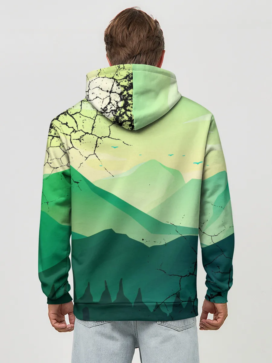 Худи мужской база хлопок / Range Rover