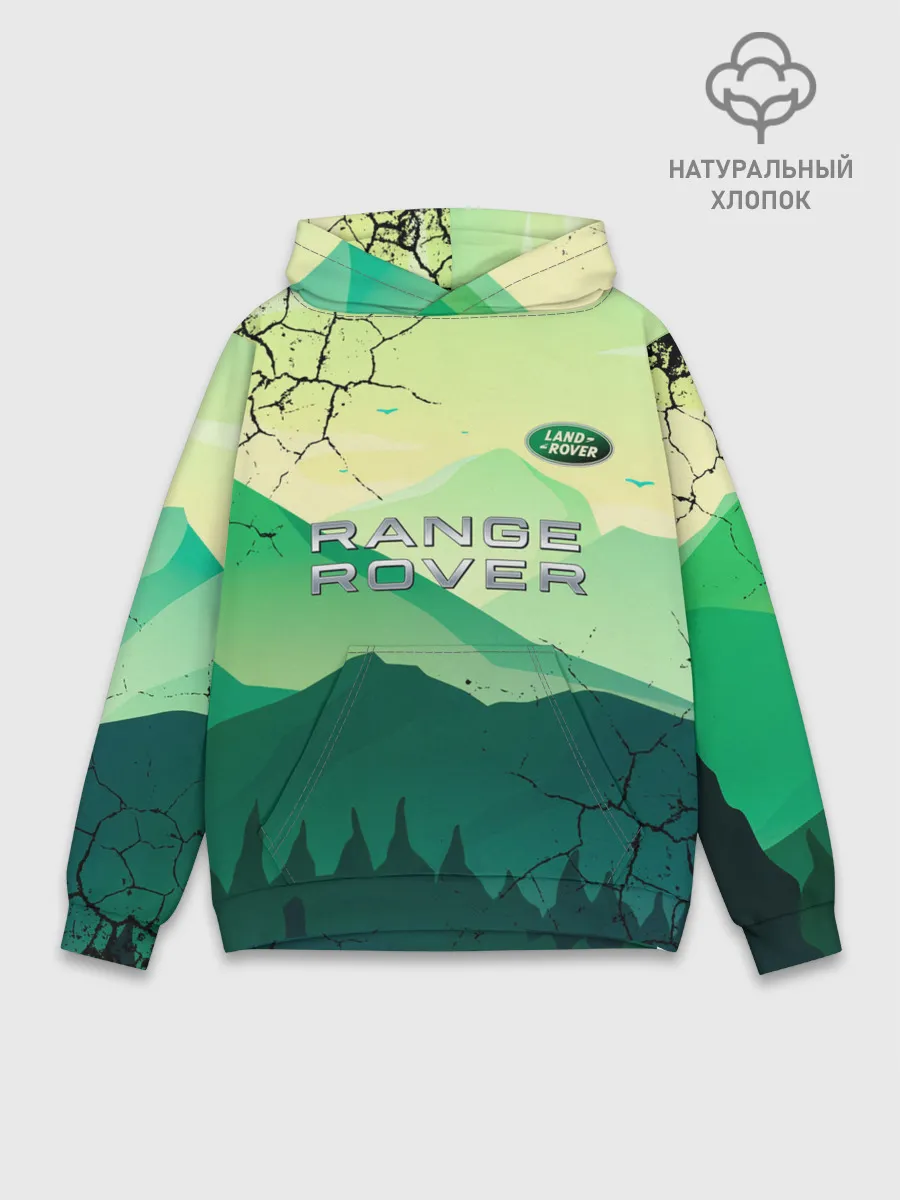 Худи мужской база хлопок / Range Rover