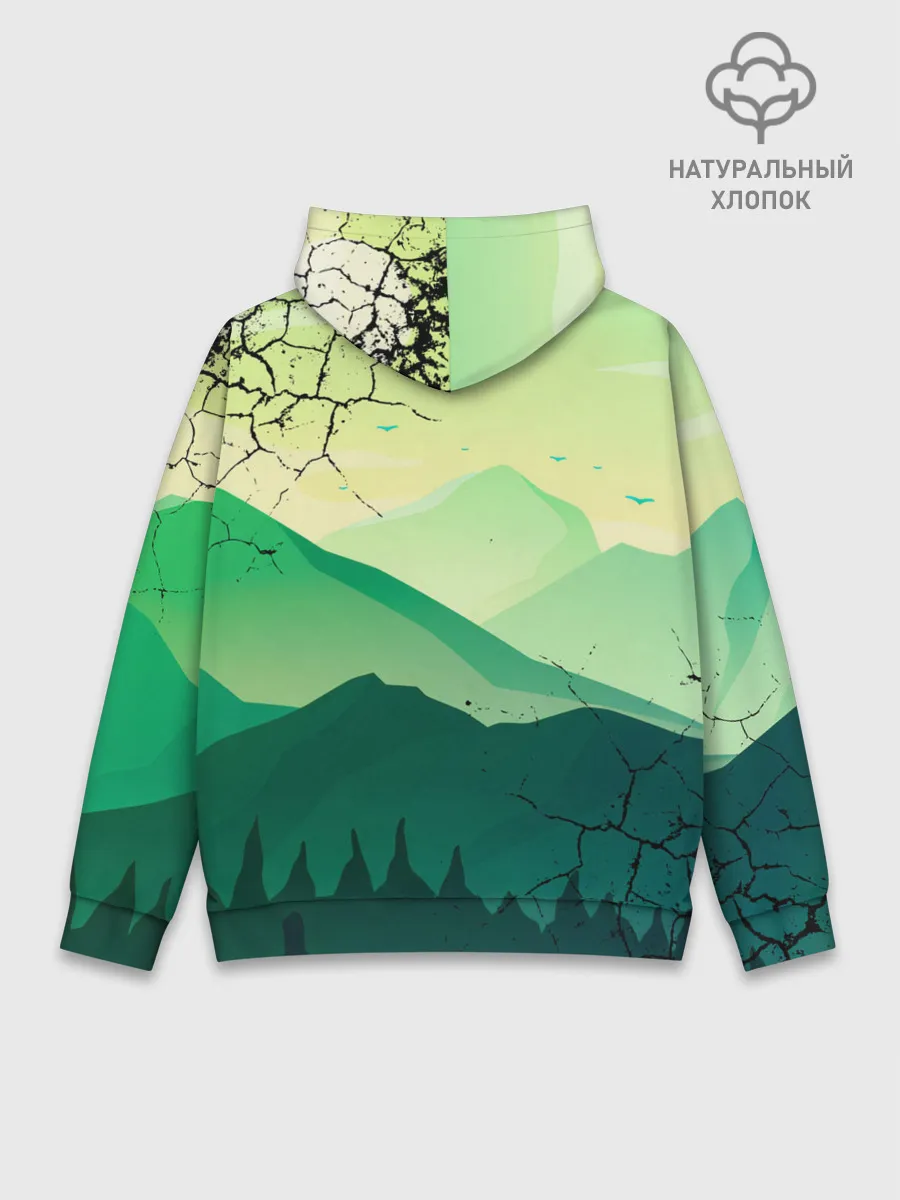 Худи мужской база хлопок / Range Rover