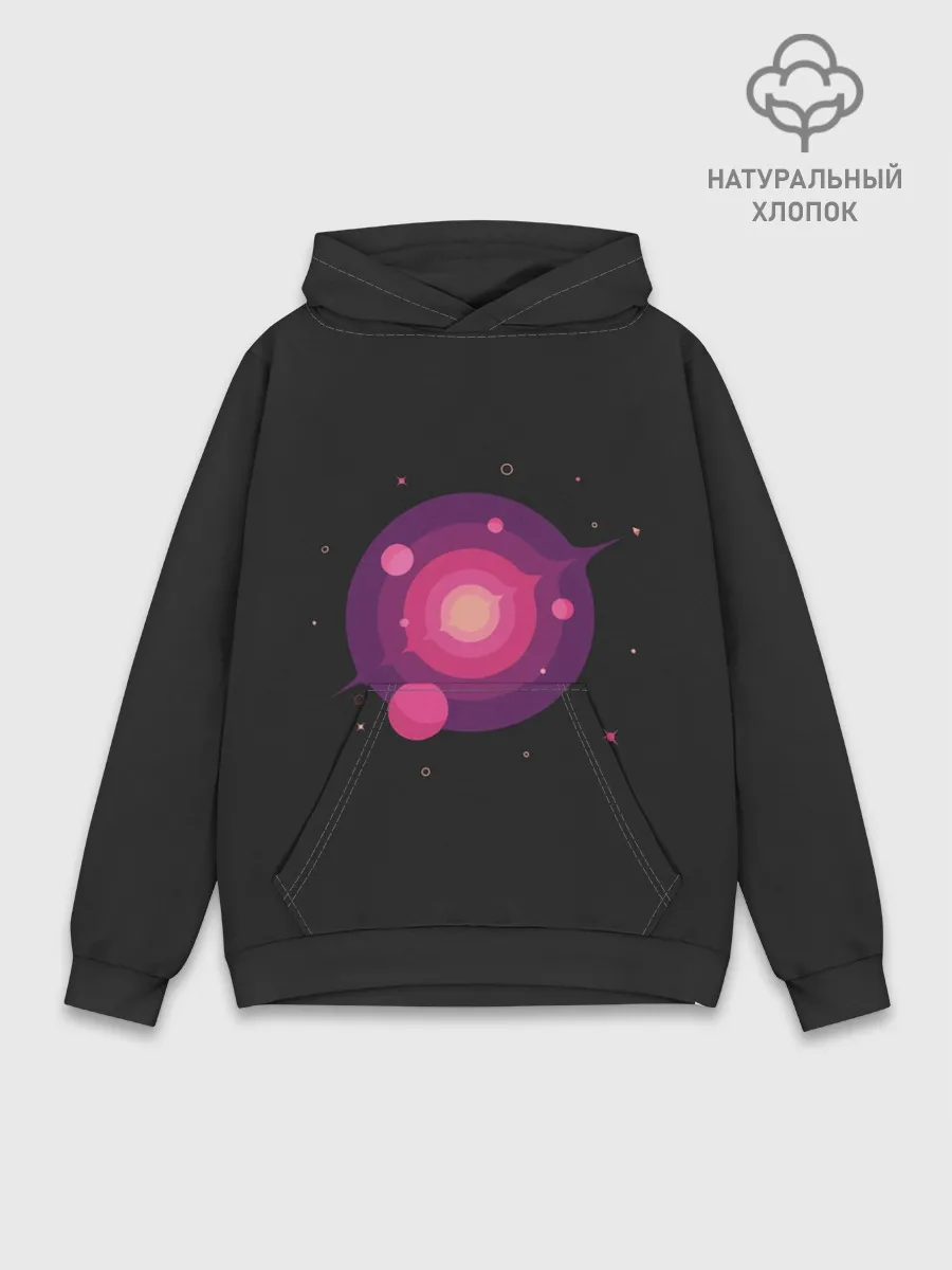 Худи мужской база хлопок / Межзвездное путешествие
