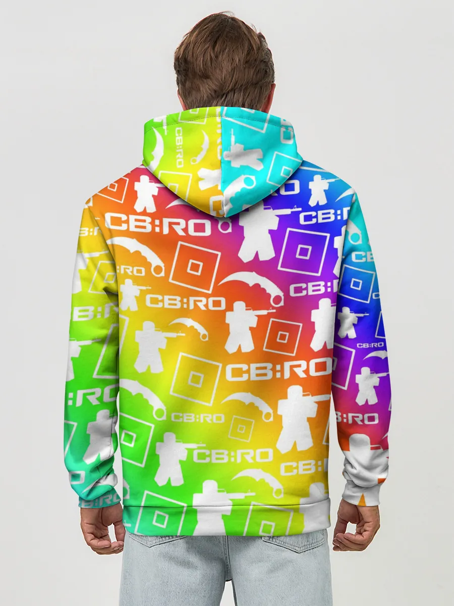 Худи мужской база хлопок / COUNTER BLOX