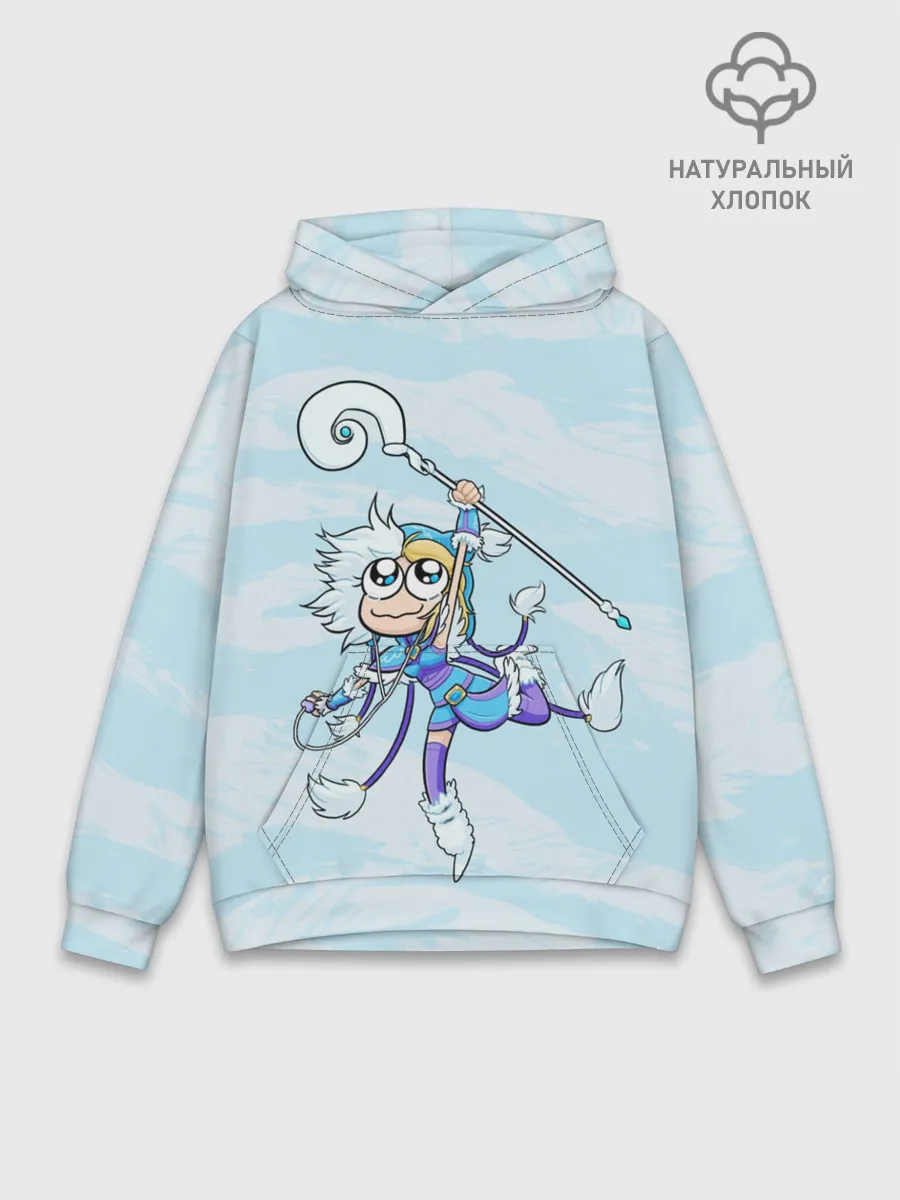 Худи мужской база хлопок / Снежный танец | Dota 2