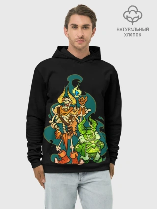 Худи мужской база хлопок / Опасная парочка | Dota 2