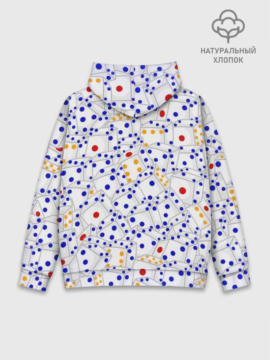 Худи мужской база хлопок / Игральные кубики