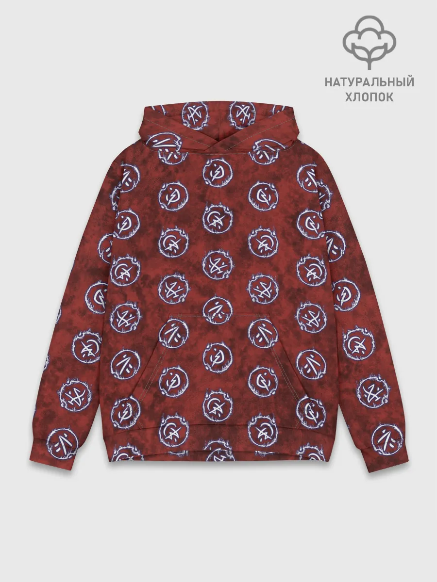 Худи мужской база хлопок / Collapse. Энергоудары