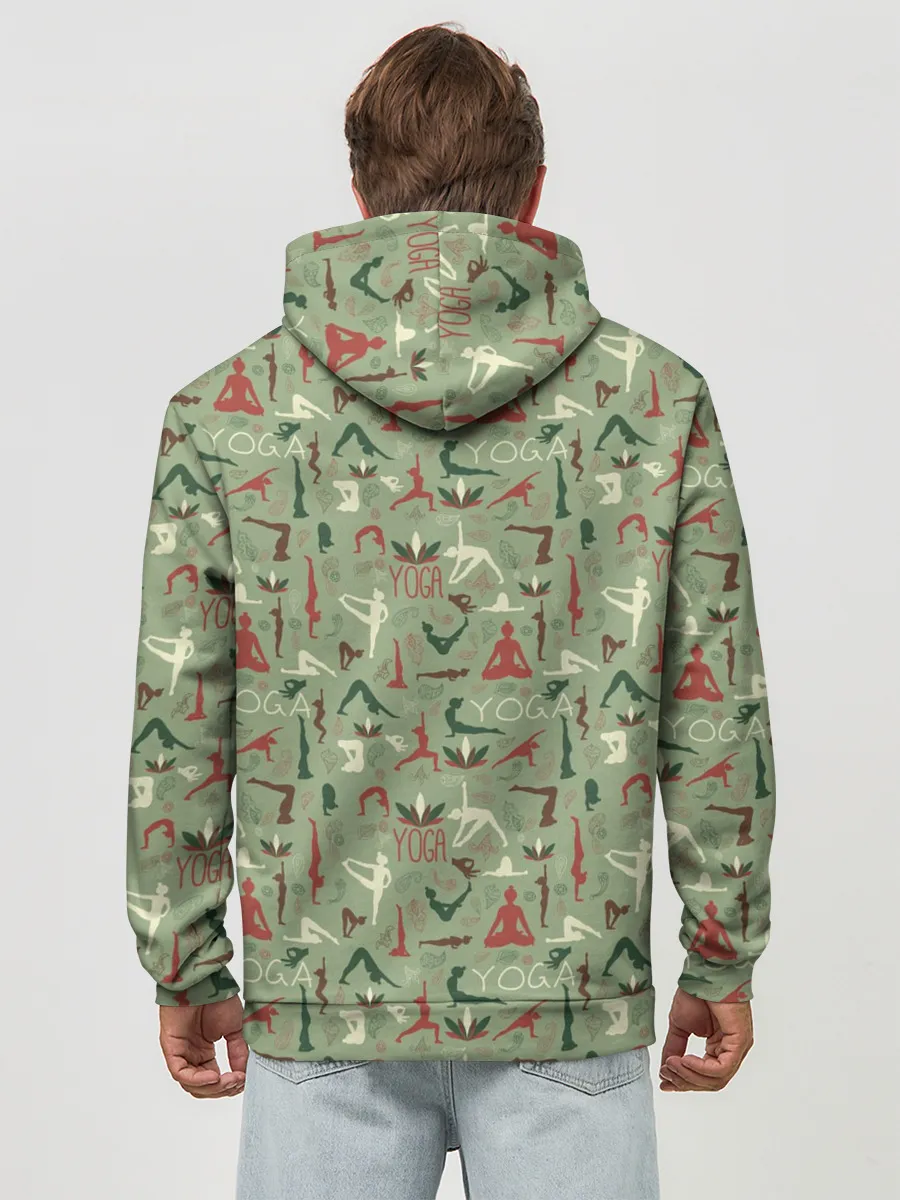 Худи мужской база хлопок / Йога