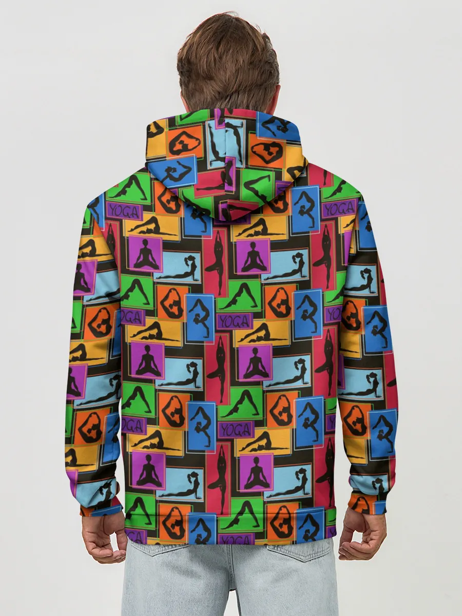 Худи мужской база хлопок / Йога