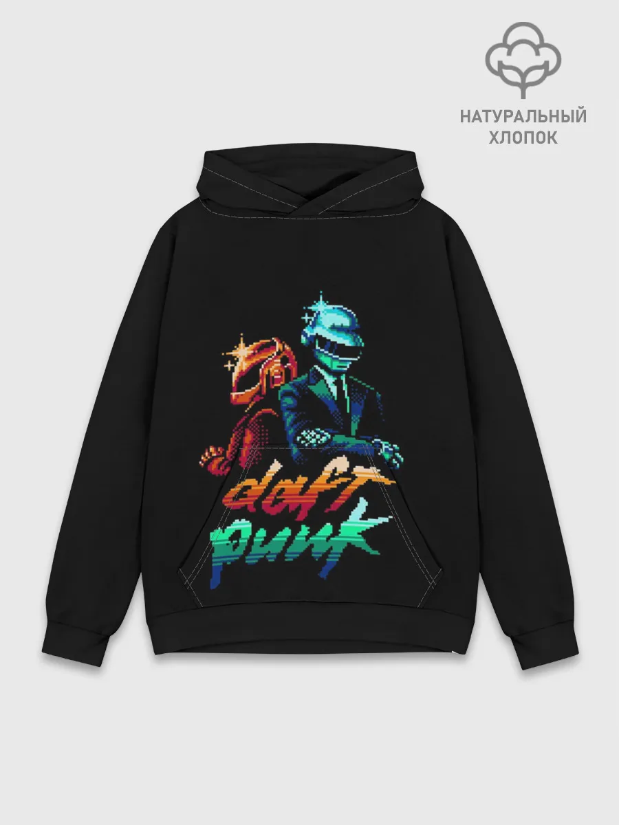 Худи мужской база хлопок / Daft Punk