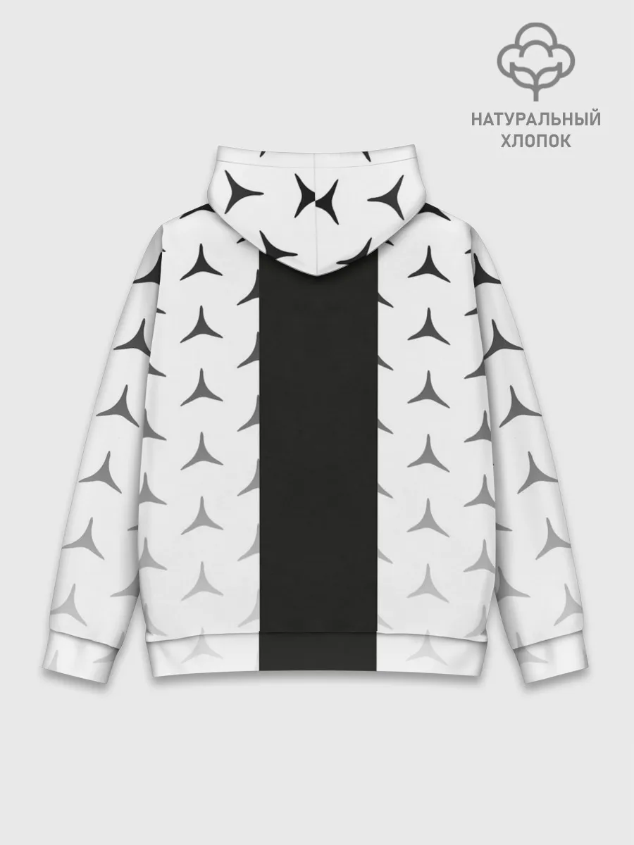 Худи мужской база хлопок / MERCEDES BENZ