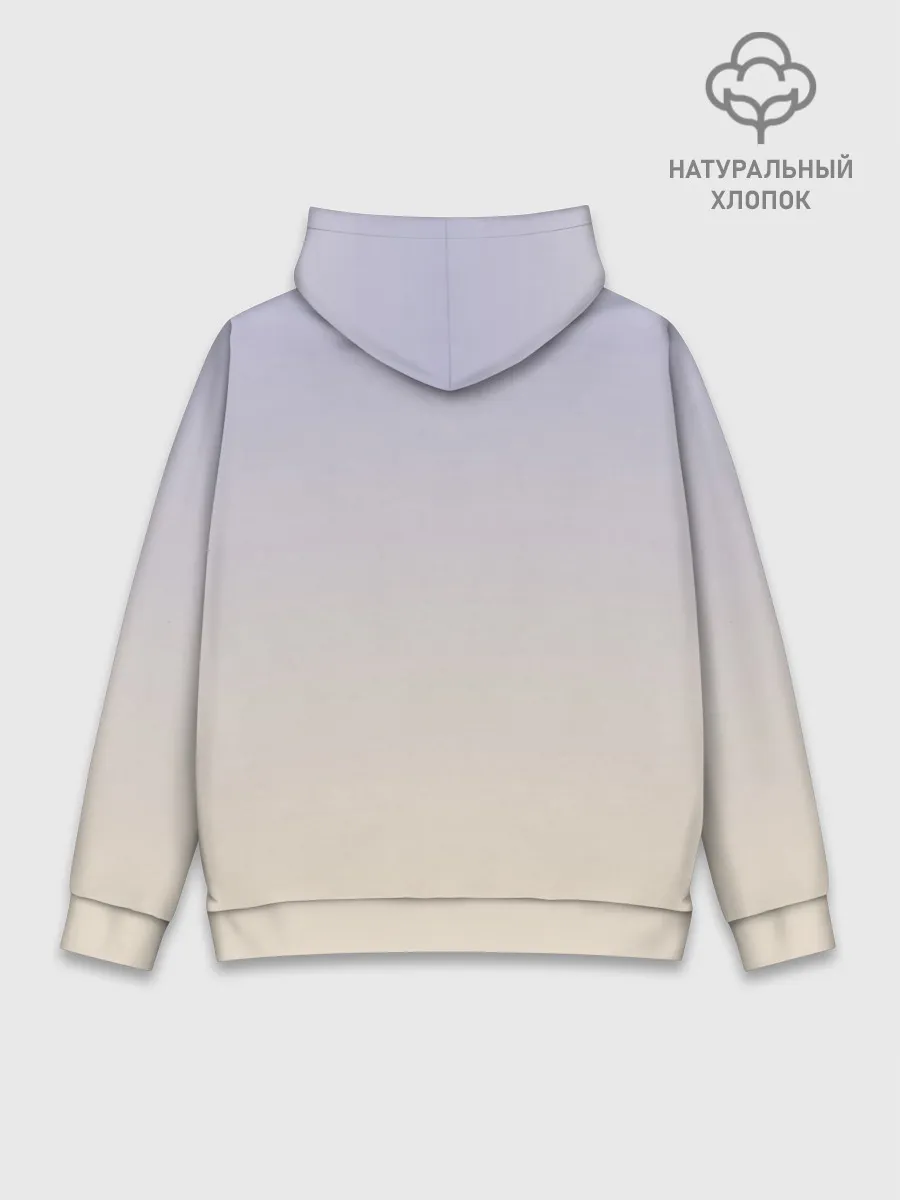 Худи мужской база хлопок / золотая рыбка