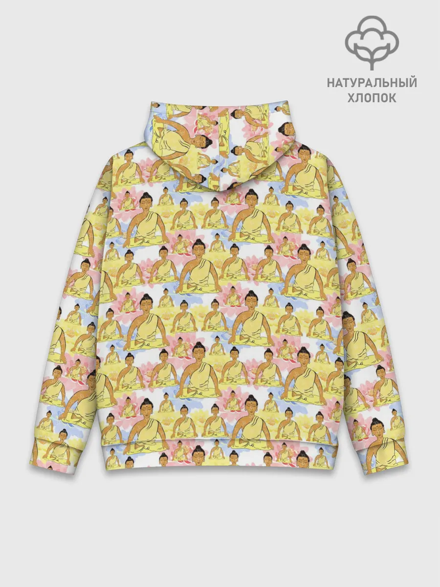 Худи мужской база хлопок / Йога